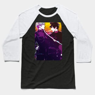 Izaya Orihara and Shizuo Heiwajima Baseball T-Shirt